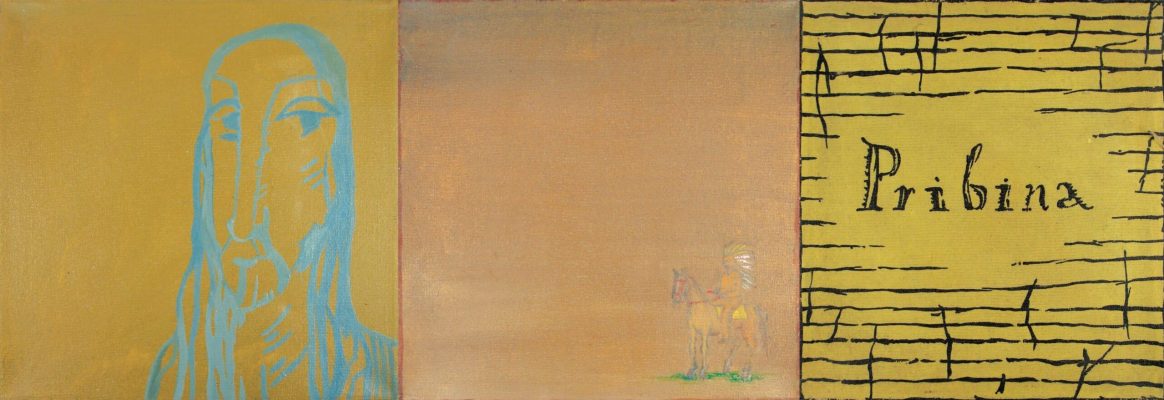 Kristus / Jesus Apač Pribina (triptych)